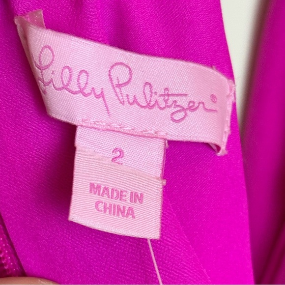 Size 2 Lilly Pulitzer Abrielle Cold Shoulder Mini Dress - Picture 8 of 13